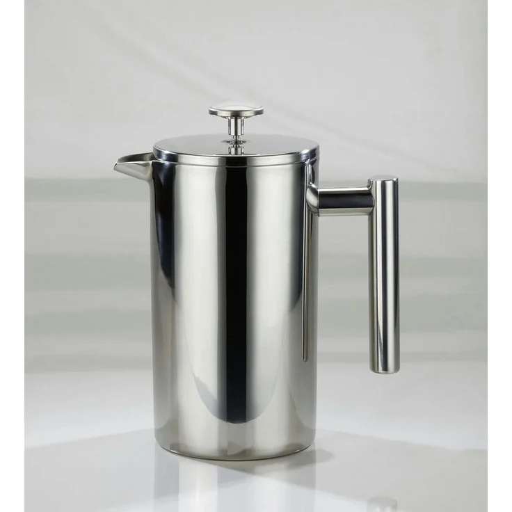 Westfalia Werkzeug French Press Kanne, Edelstahl Kaffeezubereiter mit Thermostat und doppelwandiger Isolation, 1 l Fassungsvermögen