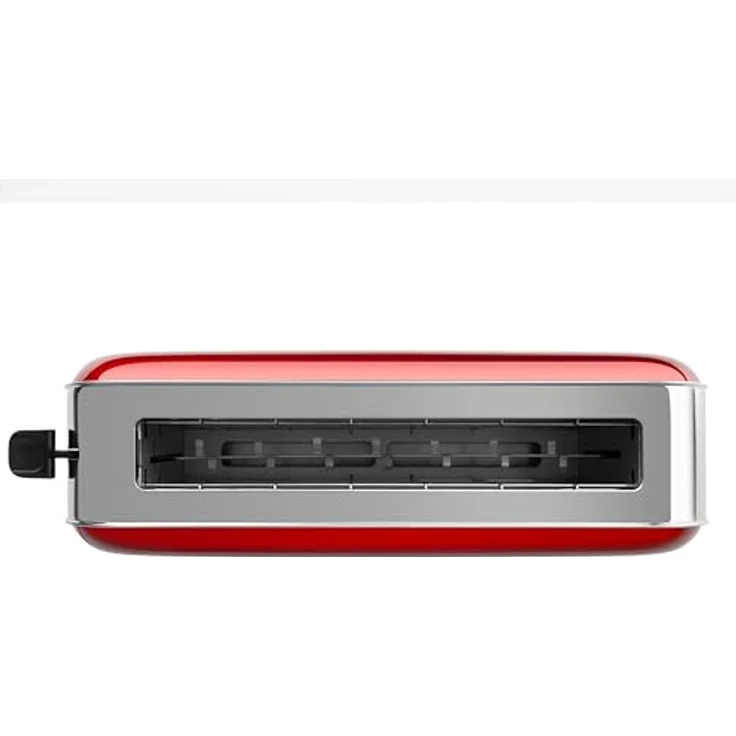 Orbegozo TOV 6200, Toaster mit 850 W, Edelstahlgehäuse, rot, mit Aufwärmfunktion und herausnehmbarer Krümelschublade – Bild 4