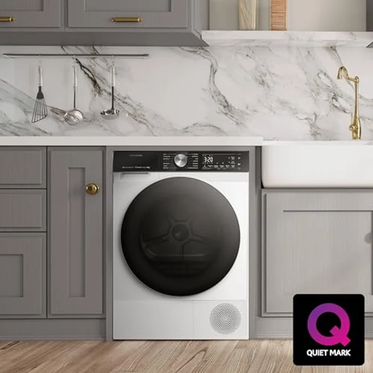 Hisense Waschtrockner WD5S1045BW, 10,5 kg, 1400 U/min, PowerJet, weiß – Bild 10