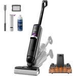 Eureka RapidWash NEW730, Nass Trockensauger mit 21.600Pa Saugkraft, 85°C Bürstenpflege und 5 Min. Heißlufttrocknung, 170° Neigbarkeit, 3-seitige Kantenreinigung, verhedderungsfrei