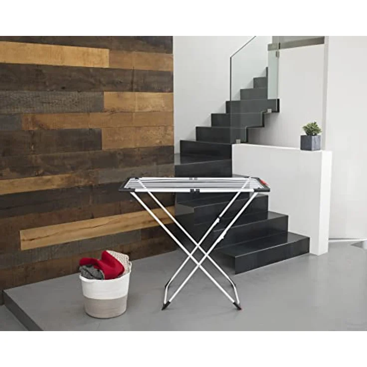 Vileda Surprise Wäscheständer, Stahl, Aluminium, weiß, 62 x 12.5 x 133 cm – Bild 3