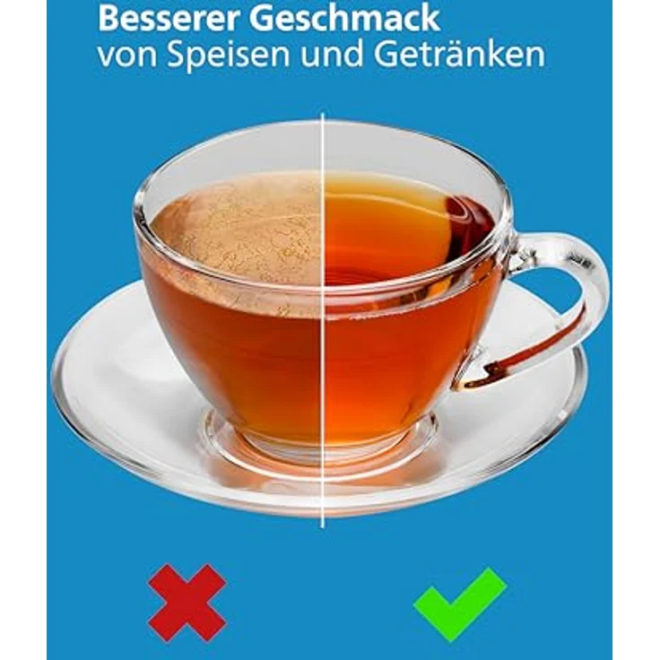 Philips Water Wasserfilterkanne, 2,6 L mit Geschmacksfilter, schneller Durchfluss, elektronischer Timer, filtert Chlor, Kalk, Schwermetalle und Mikroplastik – Bild 5