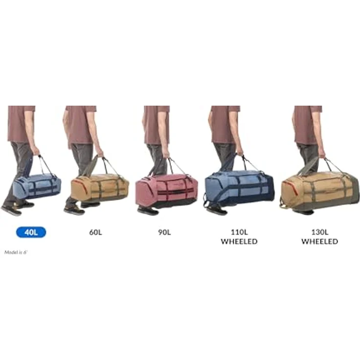 Eagle Creek Cargo Hauler Reisetasche 32 cm, 100% Polyester, glacier blue, 32 cm x 23 cm x 56 cm – Bild 7