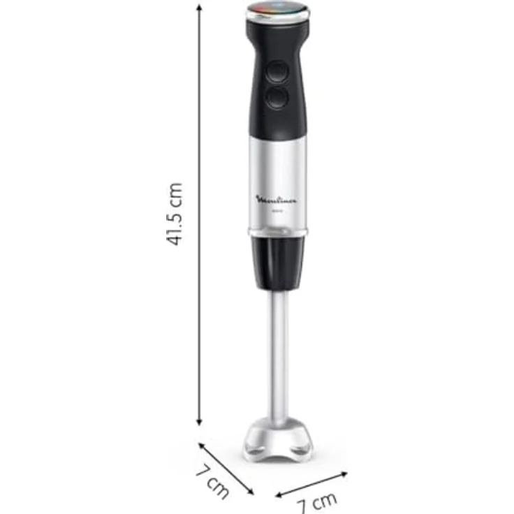 Moulinex Quickchef + Stabmixer 3 in 1 Schwarz DD673810, Stabmixer mit leistungsstarkem Motor – Bild 4