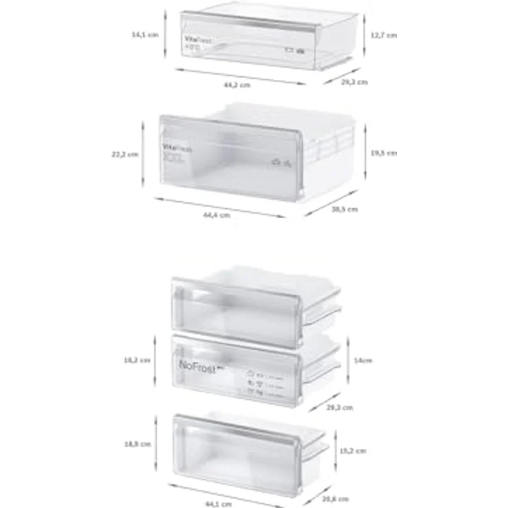 Bosch KIN86VFE0 Serie 4 Kühl-Gefrierkombination, Einbau, NoFrost, Energieklasse E – Bild 7
