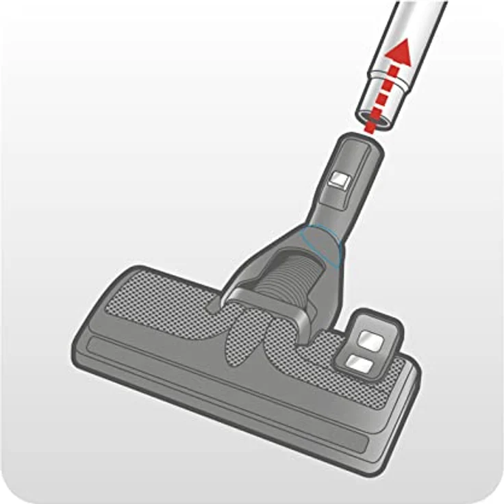 Rowenta Brosse Tous sols Pour aspirateur traineau ZR904801 Alle Bodenbürste, Schwarz – Bild 3