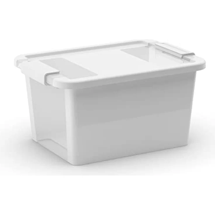 PROREGAL SuperSparSet 5x Mehrzweck Aufbewahrungsbehälter STORAGE mit Deckel 11 Liter Weiß – Bild 1