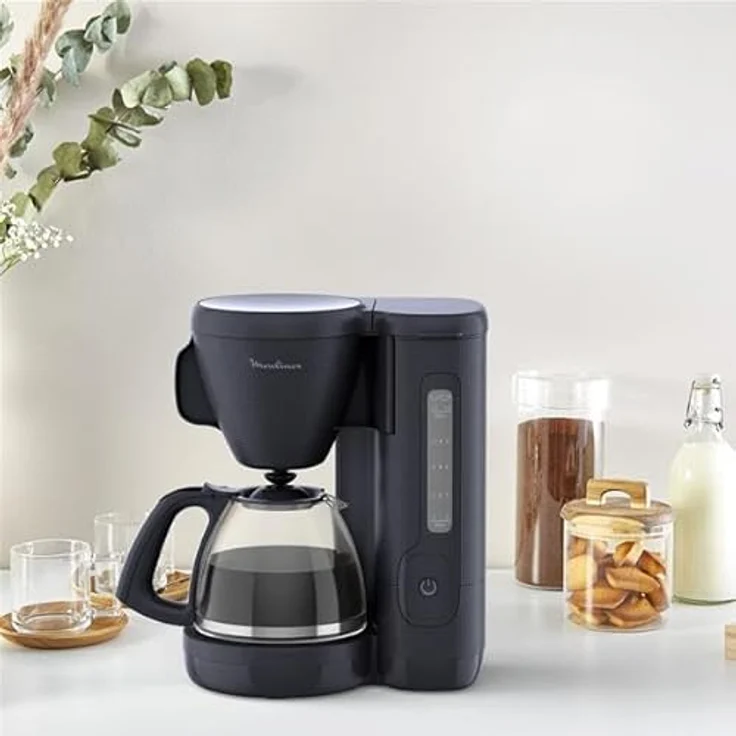 Moulinex FG2M0810, Filterkaffeemaschine mit 1000 Watt, Tropf-Stopp-System, Blau – Bild 8