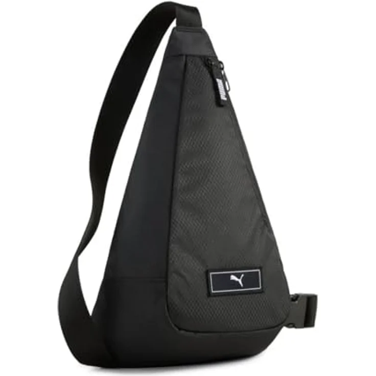 PUMA Umhängetasche PUMA Deck 4L, Schultertasche für Erwachsene mit gepolsterter Rückseite und verstellbarem Schulterriemen, Schwarz – Bild 1