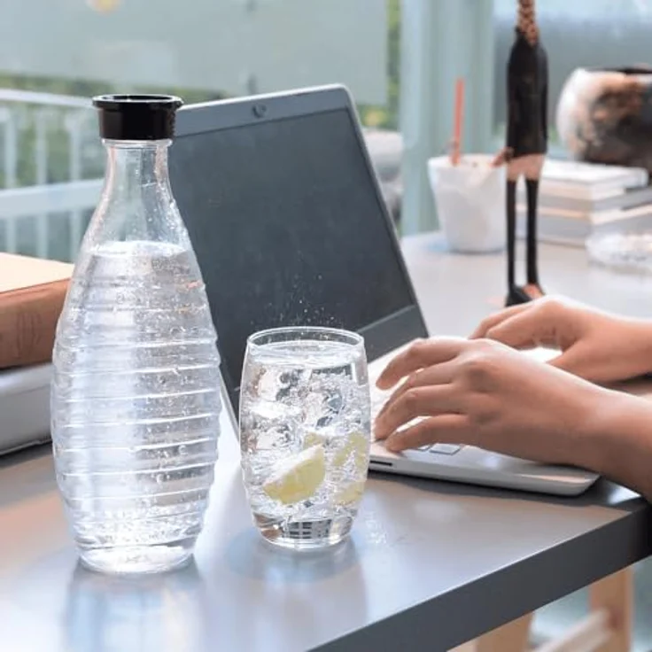 SodaStream Wassersprudler CRYSTAL 3.0 Vorteilspack mit Quick-Connect-Zylindersystem - schwarz – Bild 3