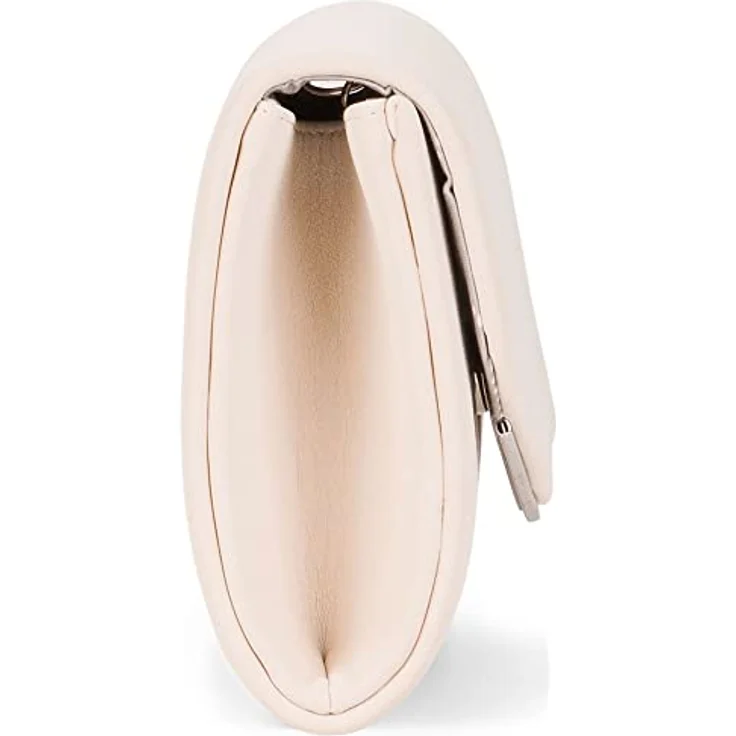 Tamaris Amalia Clutch Bag Cream 470, elegante Clutch aus Feinsynthetik mit abnehmbarem Schulterriemen, 22 × 13 × 4 cm – Bild 3