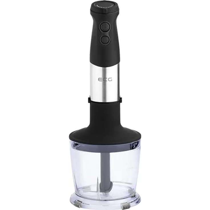 ECG RM 750 Stabmixer mit 2 Geschwindigkeitstasten Soft-Touch und 750 W Leistung, Schwarz – Bild 6
