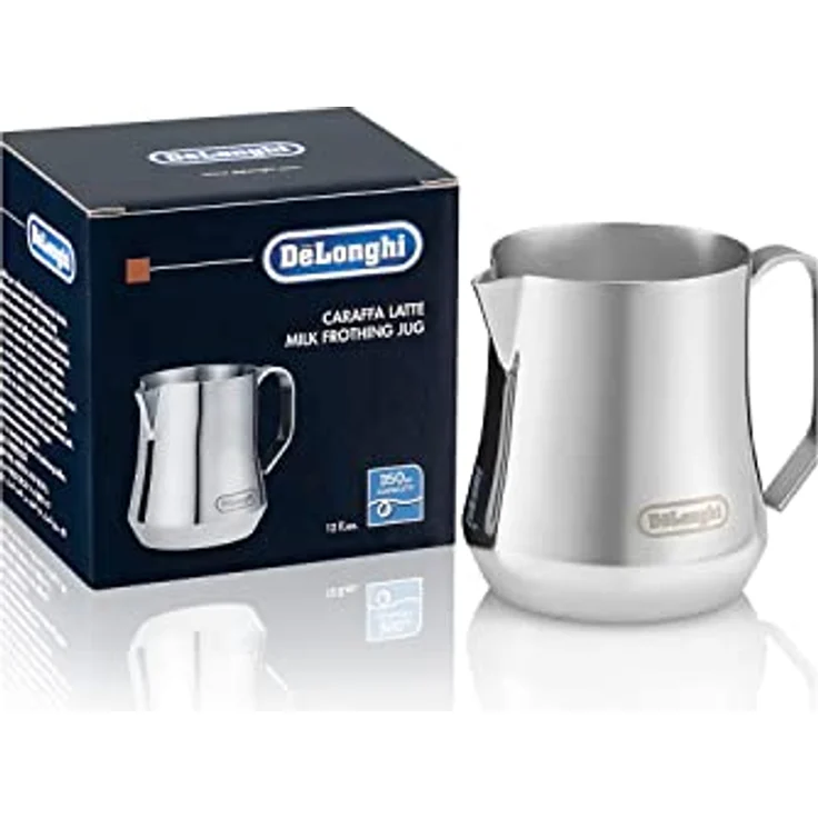 De'Longhi DLSC060 ECO 311.W-BK-R-B Milchkännchen, 18-8 Edelstahl, 350 ml – Bild 2