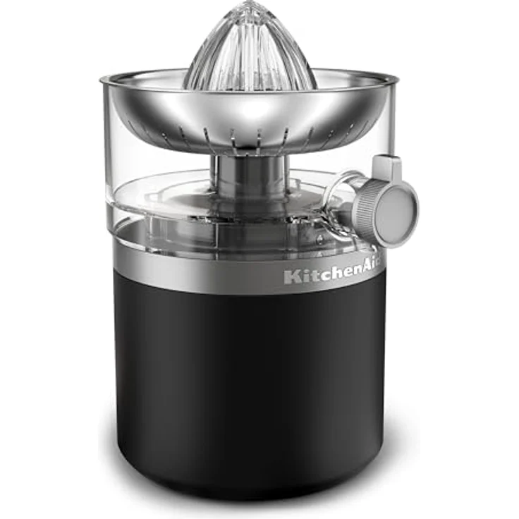 KitchenAid Go Cordless Zitruspresse 5KCJR160BM, kabellose Entsafter in elegantem Matt-Schwarz mit Zubehör und kompakter Größe – Bild 3