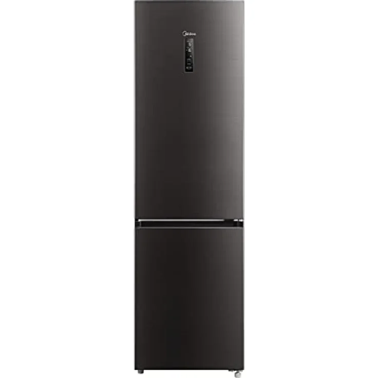 Midea MDRB521MGA28O Kühl-/Gefrierkombination/NoFrost/Inverter Kompressor/Metal Cooling/Niedrigtemperaturzone/180° Verstellbare Gefrierfach-Schublade/201 cm hoch/256 L Kühlteil/122 L Gefrierteil – Bild 1