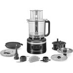 KitchenAid 3,1 L Food Processor 5KFP1319, Universalzerkleinerer mit verstellbarer Schneidscheibe und Edelstahl-Messern, 400 W