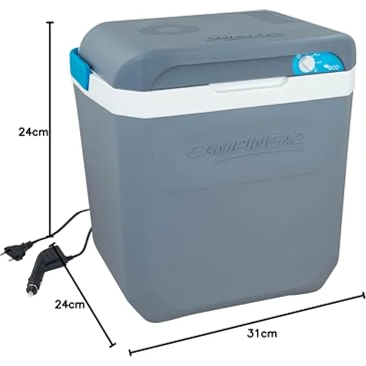 Campingaz Powerbox Plus, Kühlbox mit 24 l Volumen, 30 % verbesserte Isolierung, Nachtmodus und ECO-Modus, grau – Bild 11