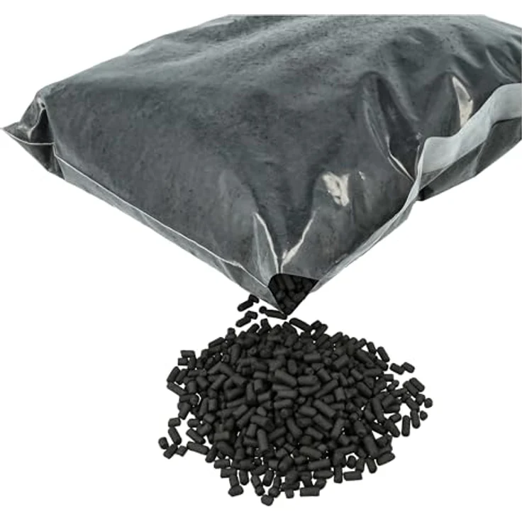 vhbw 5 kg Aktivkohle Pellets Nachfüllpack, kompatibel mit Berbel Dunstabzugshauben BTH 100 ML, BKH 90 GL-2, BUF 150 +, BUF 125 - 3-4 mm Durchmesser – Bild 6