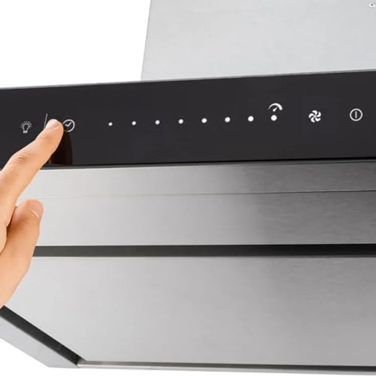 KKT KOLBE Dunstabzugshaube 90cm FLAT-INSEL-6, Deckenmontage mit 9 Leistungsstufen, WLAN-fähig und KKT.Control-App kompatibel, Nachlaufautomatik – Bild 6