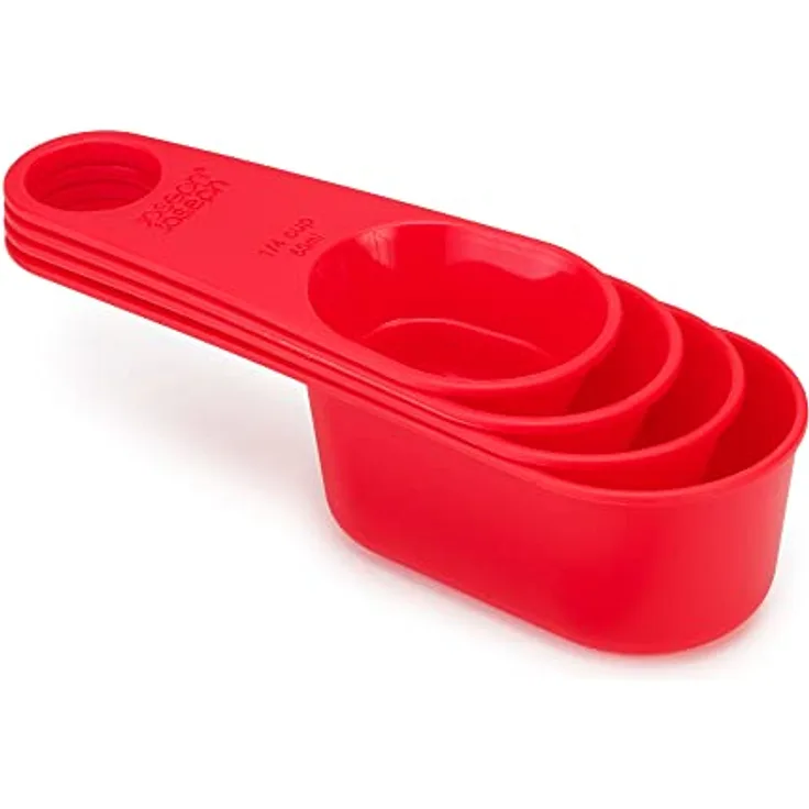 Joseph Joseph messbecher 20 x 5,8 cm Polypropylen rot 4 Stück