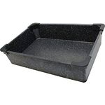 Roland Germany Multigrill-Kasserolle mit Granit Beschichtung und Silikon-Eckschutz Granitli Multigrill Tavasi, optimale Vitamin- und Fleischsaft Erhaltung, Whilford Antihaftbeschichtung, Farbe: Granit