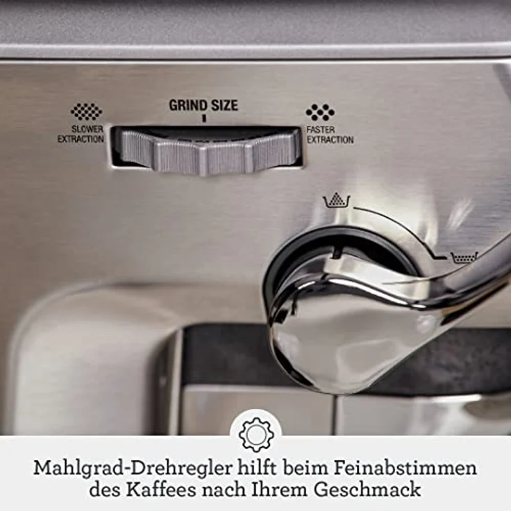 Sage - The Barista Express Impress - Espresso Machine with Milk Frother, Plum Blue – Bild 4