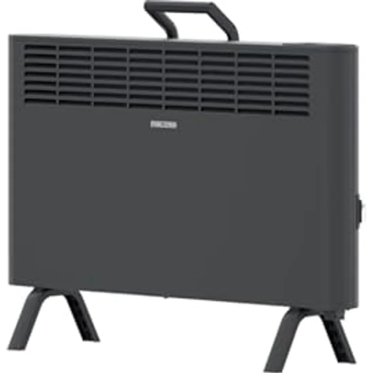 Stiebel Eltron neue Elektroheizung energiesparend Standgerät CNS-B 2000 Plus LCD move 2kW Schwarz TÜV geprüft Wochentimer