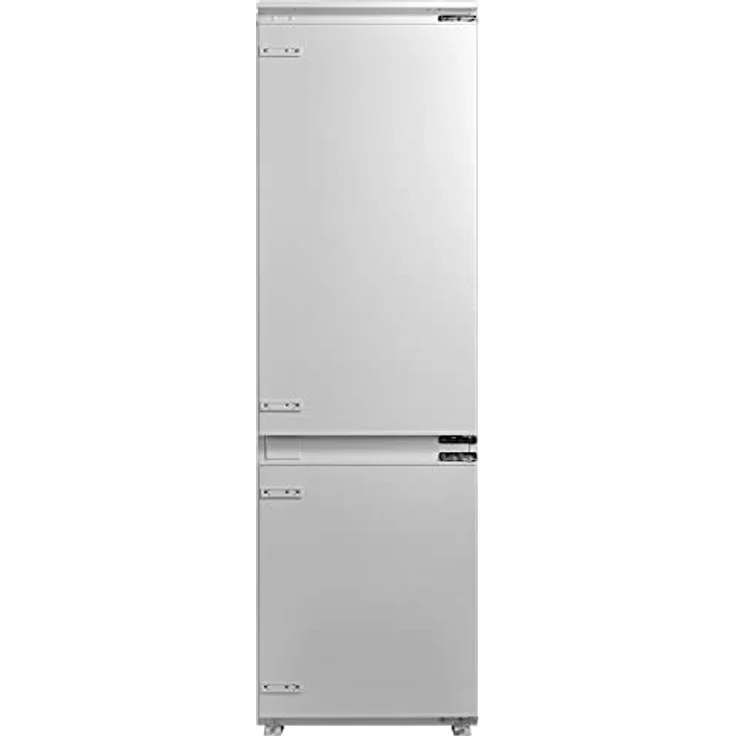Midea KG178SFNF Einbau Kühl-/Gefrierkombination, NoFrost, Digital Control, mit Schlepptür, LED Beleuchtung, 178,5 cm hoch, 180L Kühlen, 68L Gefrieren, Weiß – Bild 1