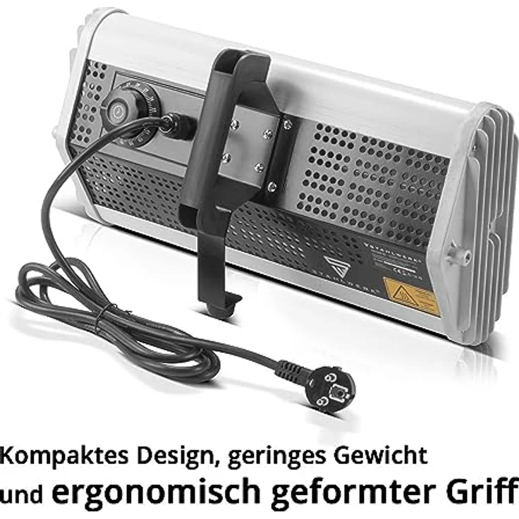 STAHLWERK Infrarot Lacktrockner IL-1200 ST, 1.200 Watt mit Stativ für schnelles Trocknen von Lacken und Farben – Bild 5