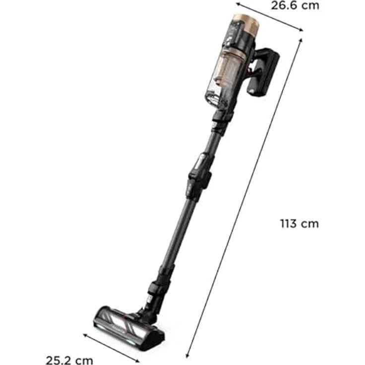 ROWENTA RH9B74 X-Force Flex 14.80, Akkustaubsauger mit 240 Air Watt, 1,5 Stunden Laufzeit, Flex-Technologie und Mini-LED-Turbobürste – Bild 4