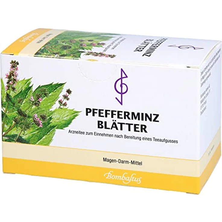 Bombastus-Werke AG PFEFFERMINZBLÄTTER Tee Filterbeutel, 30 g, aromatisch und frisch – Bild 3