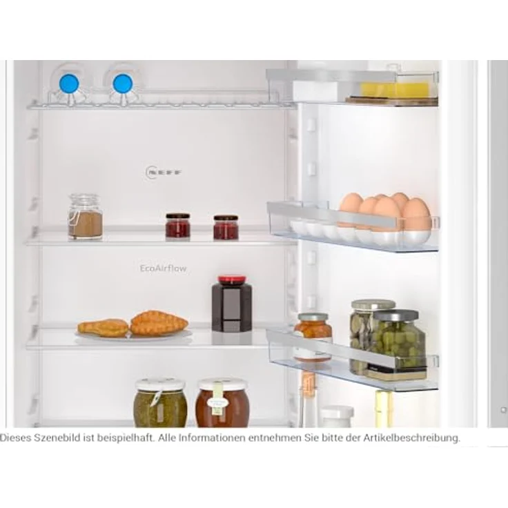Neff KI7962FD0 Fresh Safe 1 194cm XL Kühl-Gefrierkombination N50 289l Gesamtnutzinhalt, Flachscharnier, EEK: D, 35 dB, Made in Germany – Bild 3