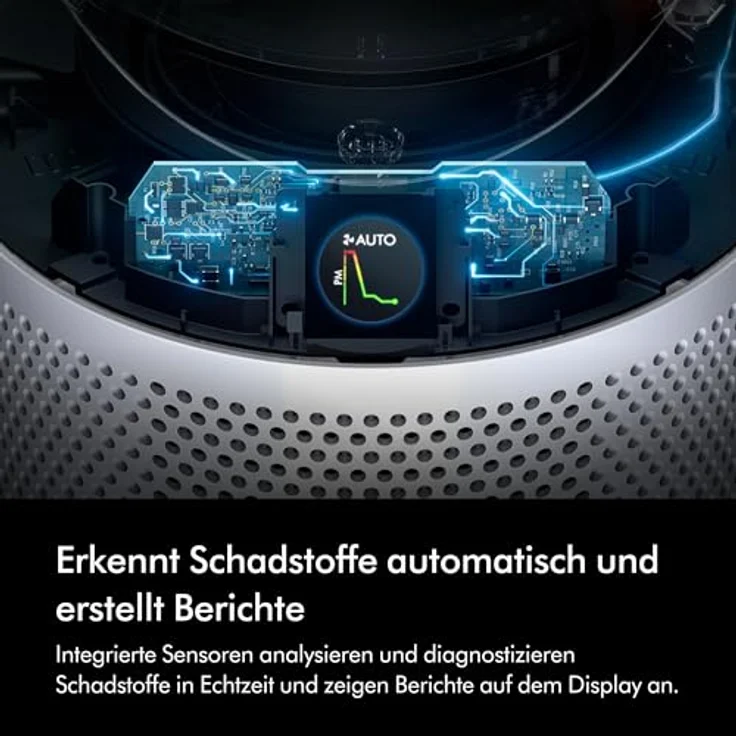 Dyson Purifier Hot + Cool HP10, Luftreiniger, Weiss, mit HEPA- und Aktivkohlefilter, Air Multiplier Technologie, 99,95% Schadstoffentfernung – Bild 3