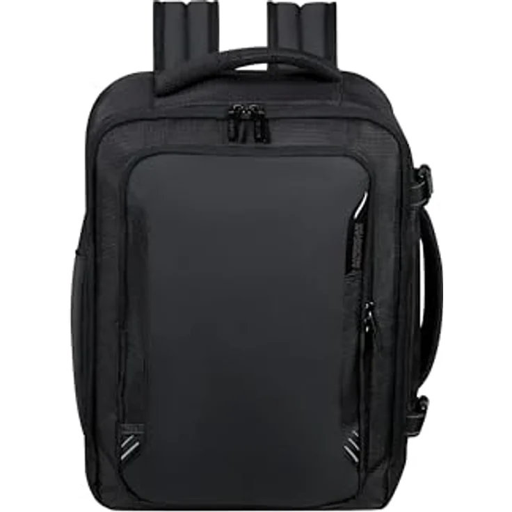 American Tourister Take2Cabin Rucksack, 40 cm, schwarz, 100% Polyester, 30 x 20 x 40 cm – Bild 2