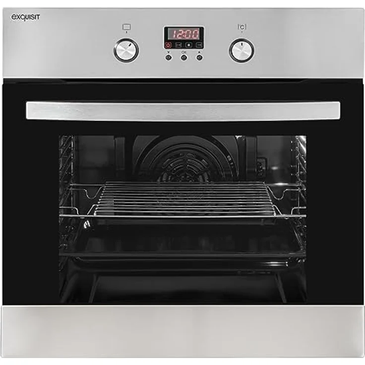 Exquisit Herd Set Backofen Heißluft autarkes Glaskeramik-Kochfeld rahmenlos – Bild 3