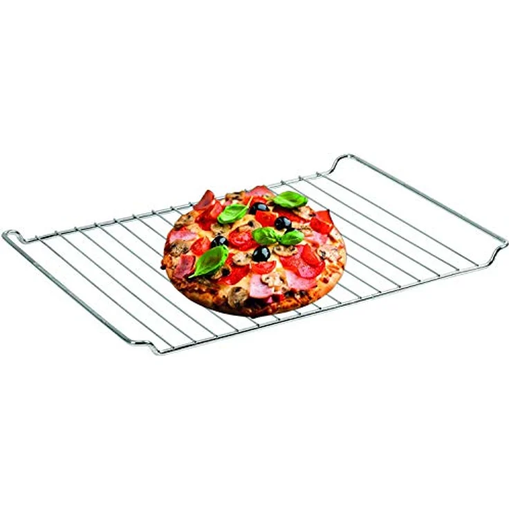 ICQN 460 x 370 mm Backofengitter für Backofenrost für Backofen 46x37 cm, Verchromt Grillrost, Ofengitter… – Bild 3
