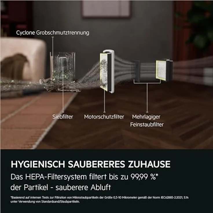 AEG AL51C1LDB, 1000 W Zylinder-Vakuum Staubsauger, Beutellos, 2 l, HEPA Filter, für täglichen Gebrauch – Bild 5