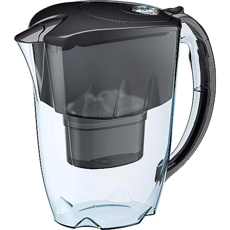 AQUAPHOR Jasper MAXFOR+ Wasserfilter, Kunststoff, schwarz, 2,8 l – Bild 6