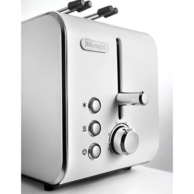 TOSTAPANE 550W 2SCOMP.RACCOGLI BRICIOLE BIANCO – Bild 3