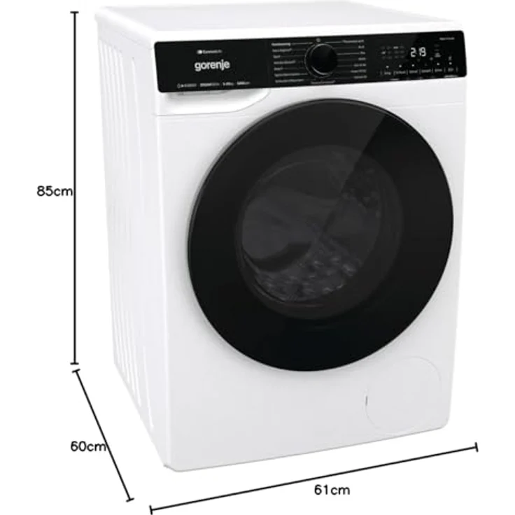 Gorenje WPNA94A1TS Waschmaschine, 9 kg, A Energieeffizienz, ConnectLife, 15 Programme, Nachlegefunktion, AquaStop – Bild 6