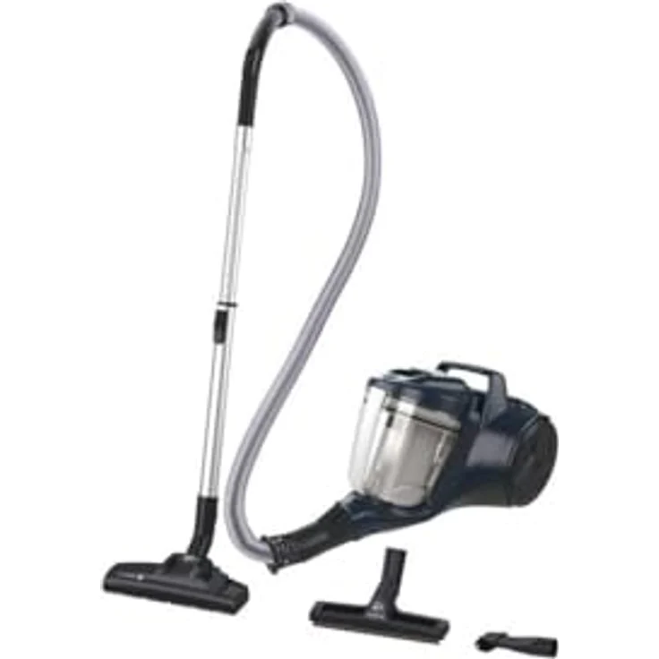 Hoover HP110HM 011, Beutelloser Schlittenstaubsauger mit Zyklon-Technologie, blau – Bild 1