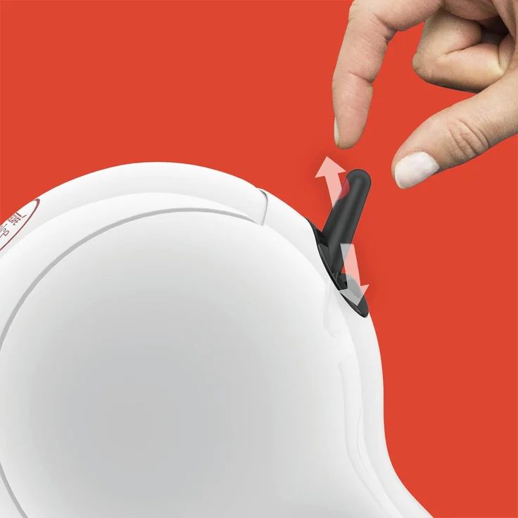 Krups Nescafé Dolce Gusto Piccolo XS KP1A31 Kaffeekapselmaschine, 15 Bar, ultra-kompakt, 0,8 l, über 30 Getränke, weiß – Bild 4