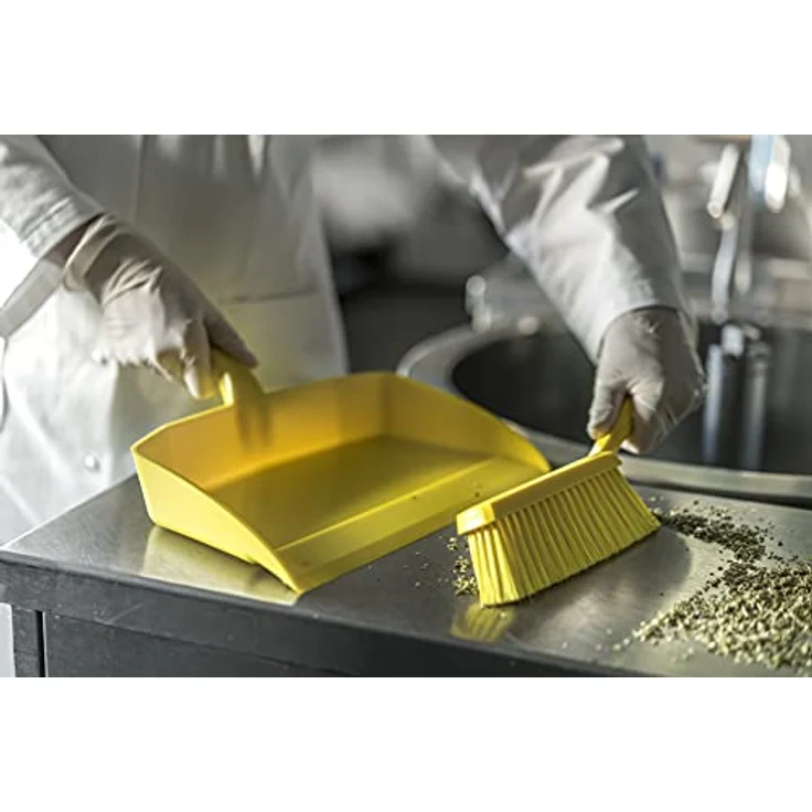 Vikan Ergonomische Kehrschaufel aus Polypropylen, 330 x 295 x 100 mm, für nasse und trockene Umgebungen, FDA-konform – Bild 5