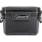 Coleman Convoy 55 QT, Kühlbox mit 53 l Inhalt, bis zu 96 Stunden Kühlung, integrierter Flaschenöffner, antimikrobielle Innenbeschichtung