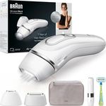 Braun IPL Silk·expert Pro 3, Haarentfernung für zuhause, mit Aufbewahrungstasche, Venus Rasierer, 2 Aufsätze, PL3136