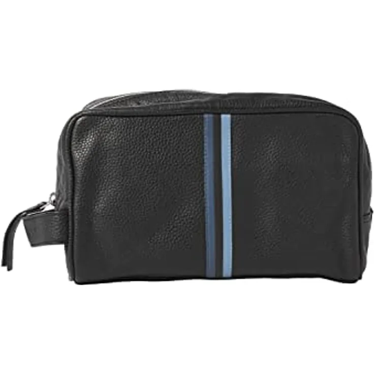JACK & JONES Jacanthony Leather Toiletry Bag