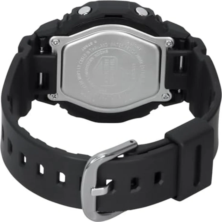 Casio Watch GMA-P2100BB-1AER, Analog-Digital-Uhr in Retro-Stil, Schwarz – Bild 3