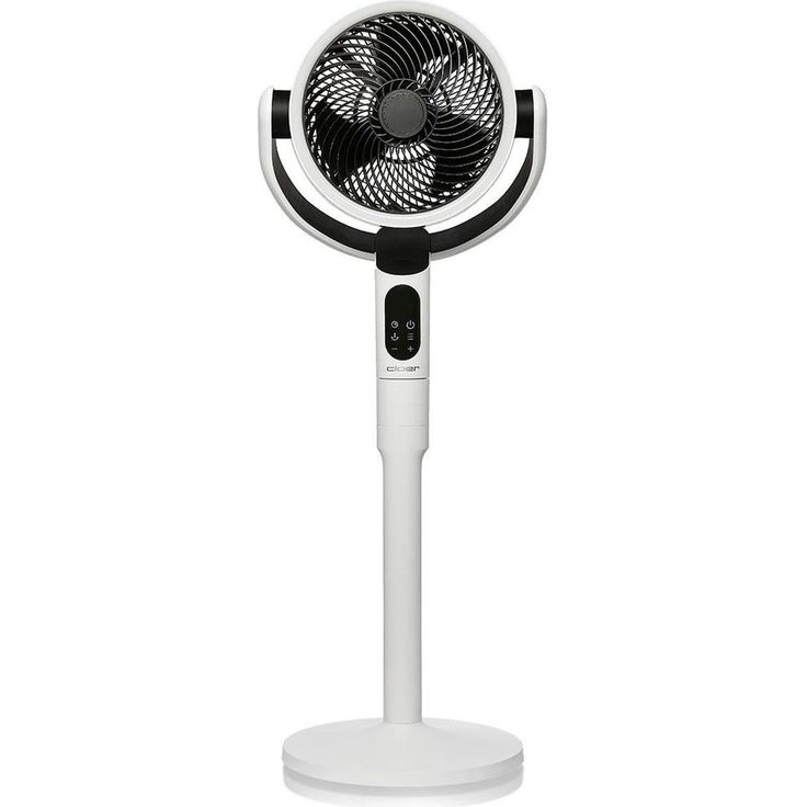CLOER FA2001 Venti-Lenti Stand- & Tischventilator mit 12 Geschwindigkeitsstufen, Touchbedienung und Fernbedienung