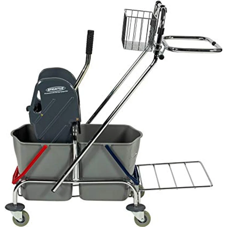 SPRiNTUS Doppelfahreimer Chrom PRO 2 x 17 Liter 301081 – Bild 5