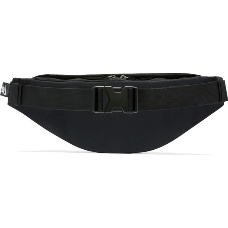 Nike Sportswear Heritage Waistpack DB0490, Gürteltasche aus 100% Polyester, Schwarz/Weiß, Volumen 3 l